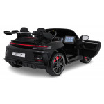 Elektrické autíčko 911 Porsche GT3 STRONG MP4 - dvojmiestne, čierne